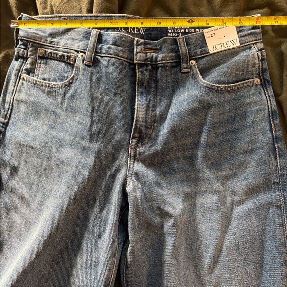 J. Crew Cuffed lower-rise wide-leg jean - Picture 3 of 4